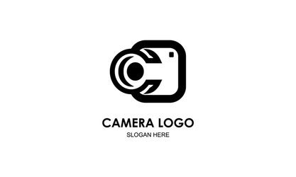 Camera logo design Royalty Free Vector Image - VectorStock