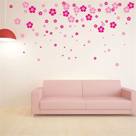 40 x Small Flower Wall Stickers 8913 - Stickers Wall