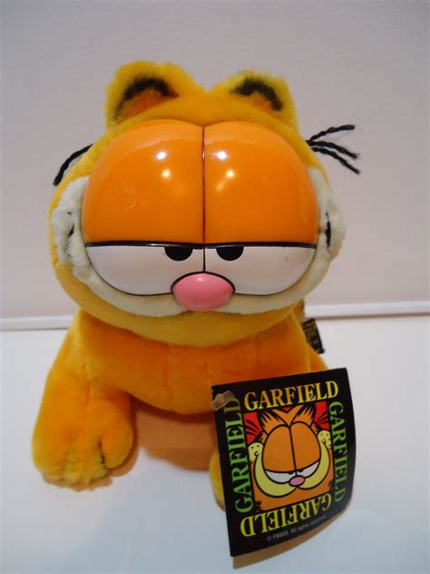 Official Vintage Garfield the Cat Plush Stuffed Animal Toy