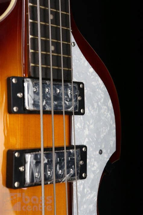 Hofner Ignition 'Cavern' Bass Gtr Sunburst W/Case