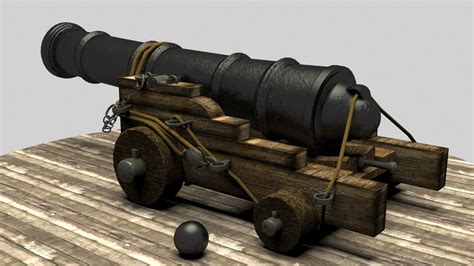 Pirate Cannon #Pirate, #Cannon 3d Design, Design Model, Air Cannon, Pirate Tattoo, Barn Shop ...