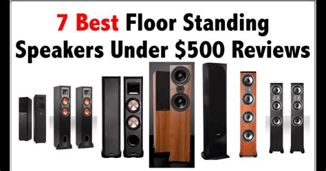 7 Best Floor Standing Speakers Under $500 Reviews in 2019 | All for ...