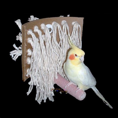 Small Snoogie - Big Beaks Bird Toys | Homemade bird toys, Diy bird toys, Cockatiel toys