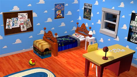 ArtStation - Andy's Bedroom - Toy Story (Remade)