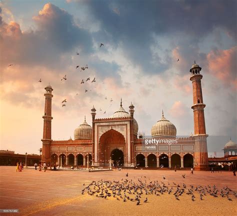 Stock Photo : Jama Masjid Mosque in Delhi Jama Masjid Delhi, Delhi Tourism, Delhi Sultanate ...