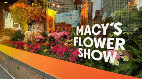 Annual Macy's flower show begins