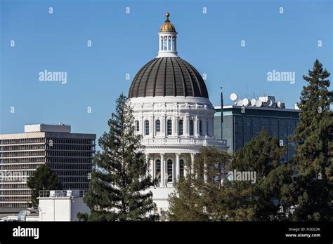 California State Capitol building dome in Sacramento Stock Photo - Alamy