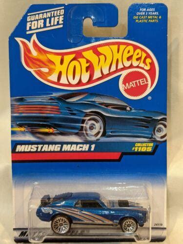 70 Ford MUSTANG MACH I Hot Wheels BLUE 1999 Blue Card #1105 | #4560970506