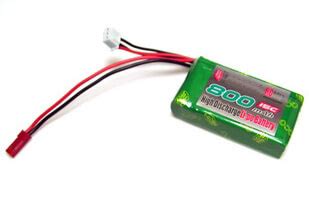 LiPo battery 7.4V 800mAh 15C