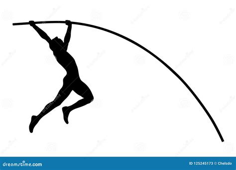 Pole Vaulter Cartoon Vector | CartoonDealer.com #41573327