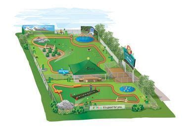 This is the final design of the 500,000-dollar Beneful Dream Dog Park that is being built in ...