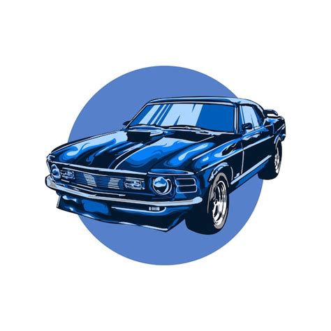 Premium Vector | Blue car vector design