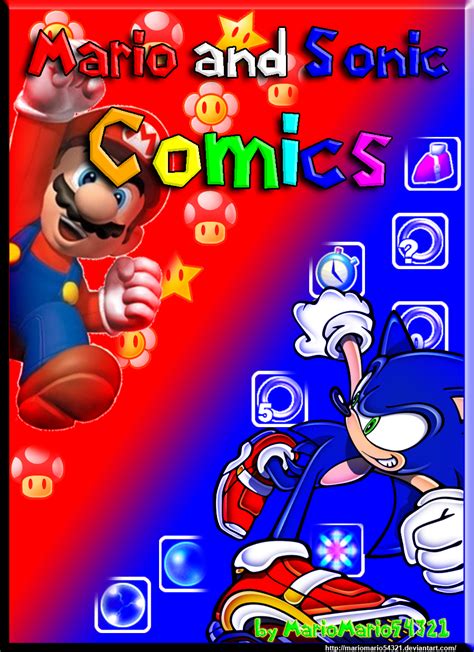 Mario and Sonic Comics Cover by MarioMario54321 on DeviantArt