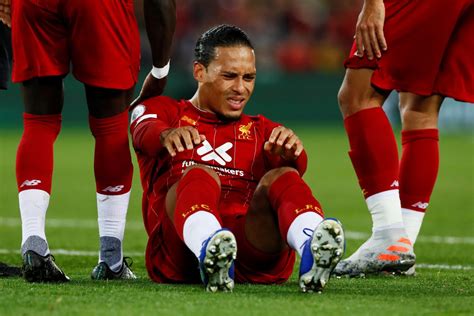 Liverpool Confirm Van Dijk Will Require Surgery On Knee Ligament Injury