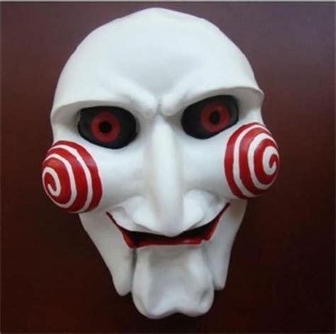 New The Cos Saw Mask White Killer Demon Resin Mask Horror Makeup Dance Patry-in Festive & Party ...