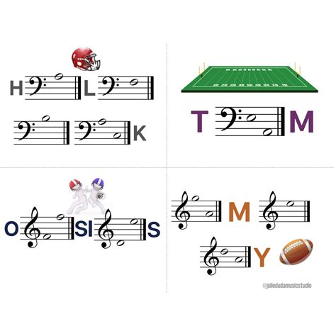 🏈 (American) Football Music Words — Julie Duda Music Studio