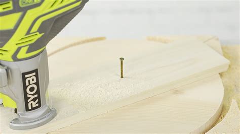 How to Make a DIY Circle Jig for a Router in 2020 | Using a router, Router, Ryobi router