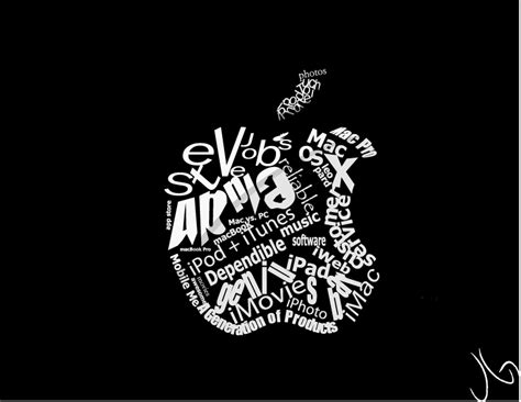 Apple Typography by Jonzr18 on DeviantArt