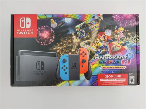 New Nintendo Switch Blue Red Joy-Con | Grelly USA