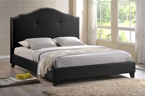 Graceful Leather High End Platform Bed San Diego California WSI-SCALLOPED