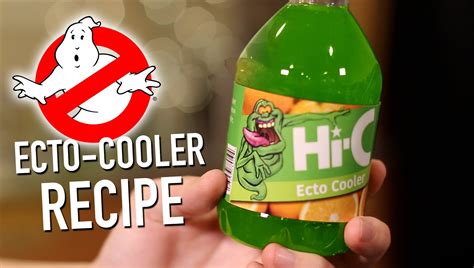 DIY Ecto-Cooler Ghostbusters 2016 | Ecto cooler, Drinks, Ghostbusters