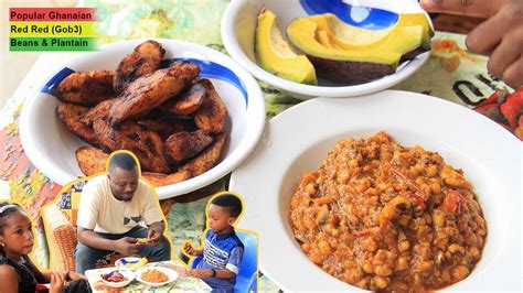 How to Prepare Beans Stew and Fried Ripened Plantain (Gob3, Red Red ...