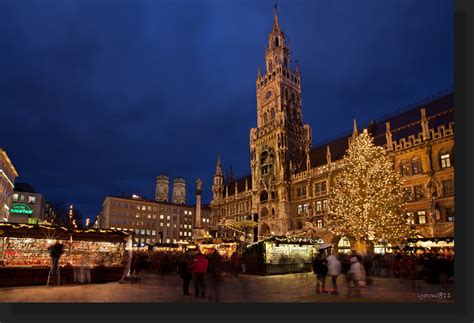 Weihnachtsmarkt am Rathaus München Foto & Bild | world, münchen, bayern ...