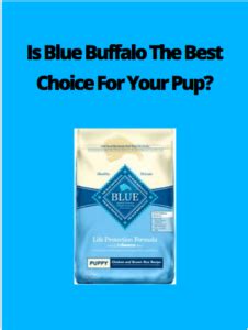 Blue Buffalo Puppy Food Review - Natural Dog Food Benefits