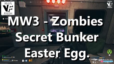 COD - MW3 - Zombies - EASTER EGG - SECRET BUNKER - Opened! - YouTube