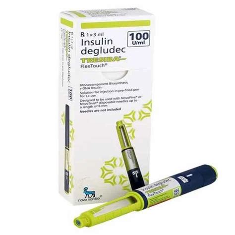 Tresiba Flex Touch Pen, 100 IU/ml at Rs 1300/box in Nagpur | ID ...