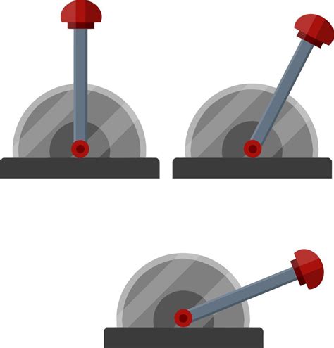 Lever to increase the speed of the mechanism 10313186 Vector Art at ...