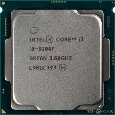 Intel Core i3-9100F | TechPowerUp CPU Database