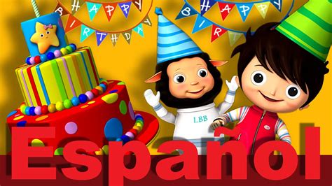 La canción de cumpleaños feliz | Canciones infantiles | LittleBabyBum - YouTube