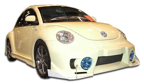 2000 Volkswagen Beetle Fiberglass+ Front Bumper Body Kit - 1998-2005 Volkswagen Beetle Duraflex ...