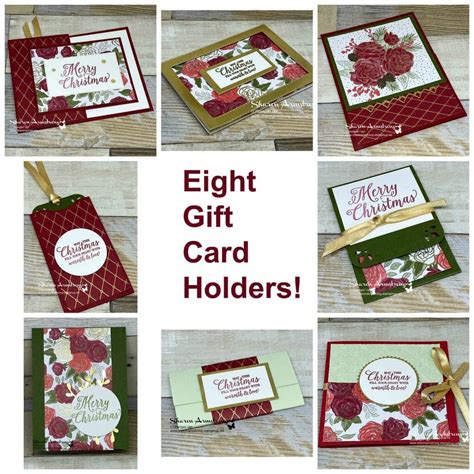 Eight Gift Card Holder Tutorials - TX Stampin' Sharon