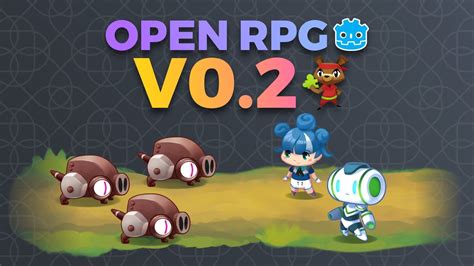 Godot Open RPG 0.2: new features overview - YouTube