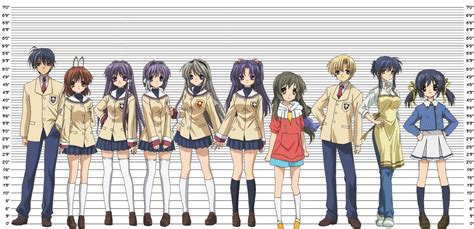 Download The Clannad Casts Wallpaper | Wallpapers.com