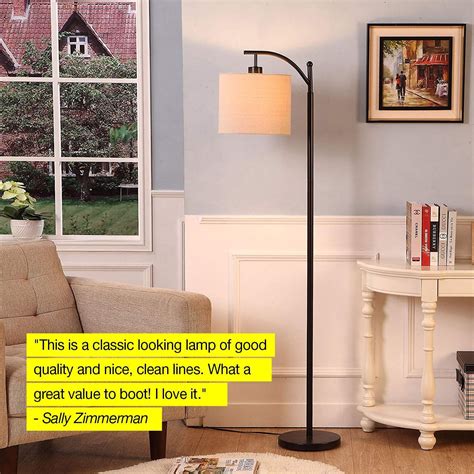 Amazon.com: Brightech Montage Bedroom LED Floor Lamp - Industrial Arc ...
