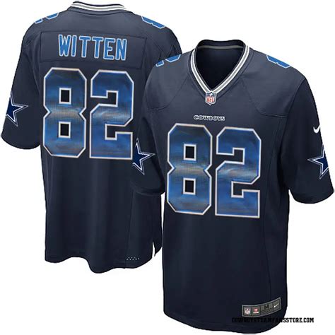 Nike Jason Witten Dallas Cowboys Limited Navy Blue Strobe Jersey - Men's