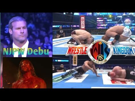 Wrestle Kingdom 18 Highlights and Dolph Zigger Debu NJPW and Bryan ...