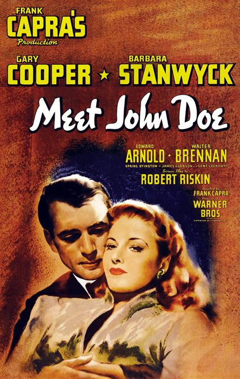 And...scene!: Meet John Doe (1941)