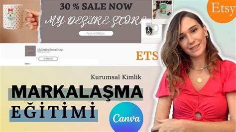 ETSY Mağaza Tasarımı | UYGULAMALI Logo ve Banner Tasarımı | YENİ BAŞLAYANLAR İÇİN ETSY - YouTube