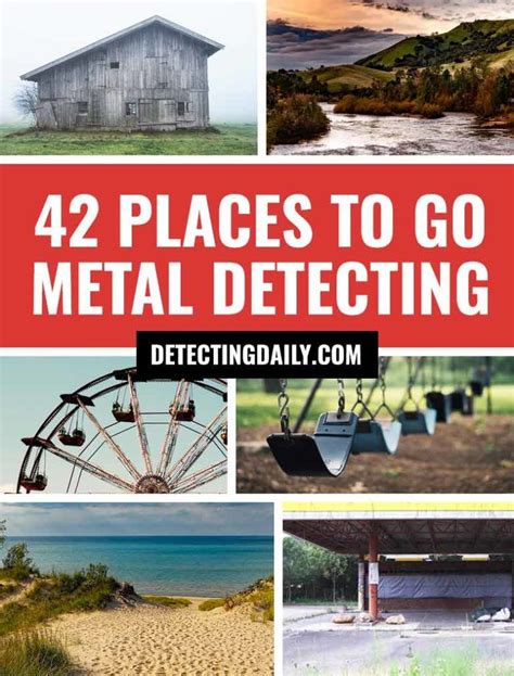 42 Places to Metal Detect: Best Locations for Where to Go Metal Detecting | Metal detector ...