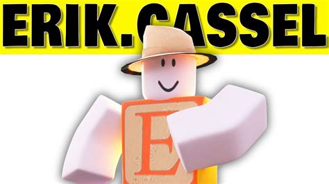 The Story of Erik Cassel | Roblox Documentary - YouTube