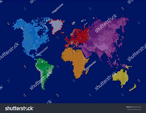 World Continents Map 130693 Free Ai Eps Download 4 Ve - vrogue.co