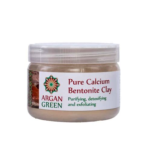 Pure Calcium Bentonite Clay - 230 g | Argan Green