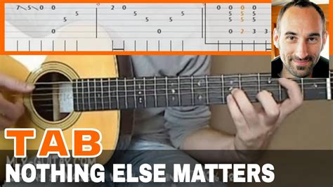 Nothing Else Matters - Guitar Tab Chords - Chordify