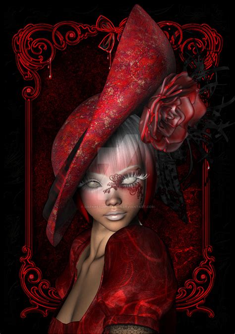 Lady in Red by DarkRealmsMaiden on DeviantArt