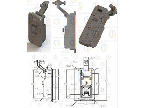 Trailer Parts Direct | Thumb press compression lock with key locking