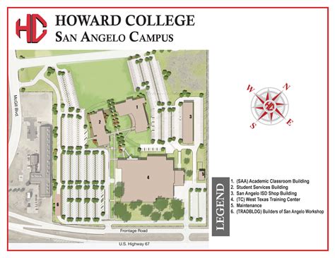 Campus Maps – Howard College